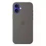 Apple θήκη σιλικόνης με MagSafe iPhone 16 Plus Stone γκρι
