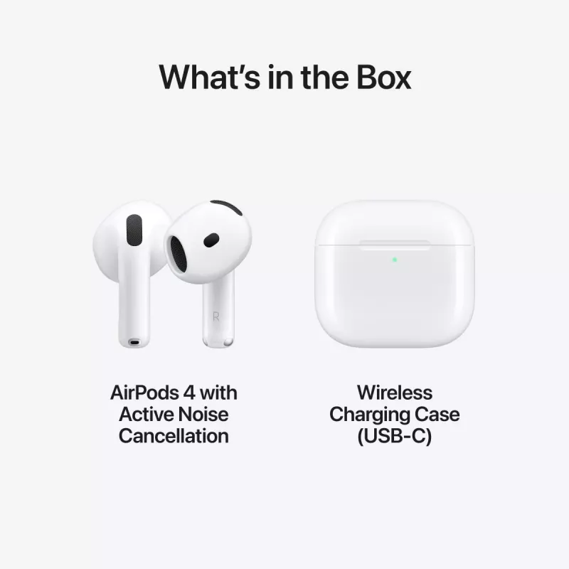 Headset Apple AirPods 4ης γενιάς Active Noise Cancellation