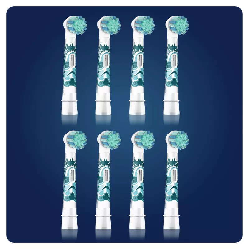 Oral-B Kids 81748450 Κεφαλή οδοντόβουρτσας 8 τεμ. Πολύχρωμο