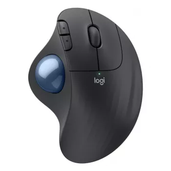 LOGITECH Ergo M575s Wireless Trackball - Graphite+μπλε μπάλα