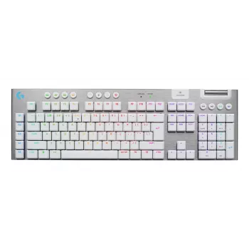 Logitech G G915 X LIGHTSPEED Πληκτρολόγιο Gaming USB RF Wireless Bluetooth QWERTY US International Λευκό