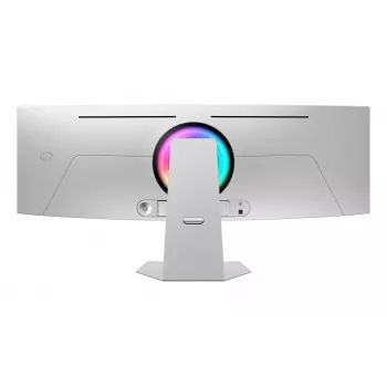Samsung G95SD Οθόνη υπολογιστή 124,5 cm (49 ίντσες) 5120 x 1440 Pixel Dual QHD OLED Ασημί