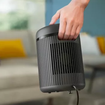 Ηλεκτρικό θερμαντικό σώμα ανεμιστήρα Philips CX2120/01 1500 W Εσωτερικού χώρου Μαύρο