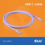 Καλώδιο USB-C CLUB3D CAC-3004 2m Μωβ