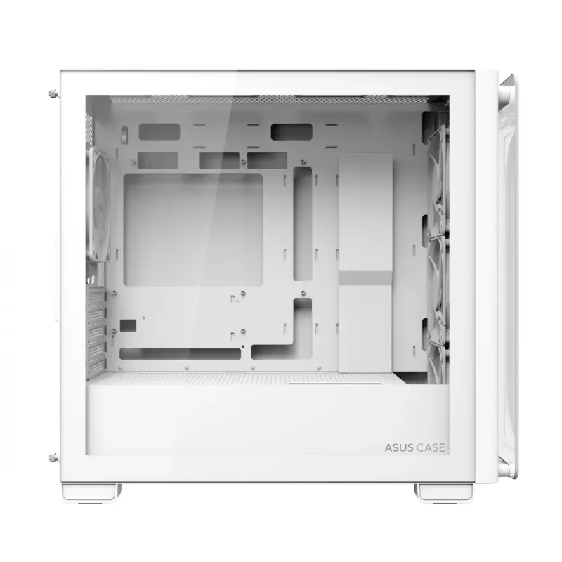 ASUS A23 PLUS TG ARGB WHITE, PC, Λευκό, micro ATX, Mini-ITX, Multi, 16,5 cm, 38 cm