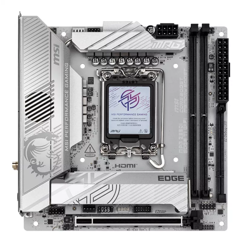 Μητρική MSI MPG Z890I EDGE TI WIFI Intel Z890 LGA 1851 (Socket V1) Mini-ITX