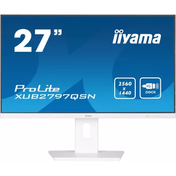 iiyama G-MASTER XUB2797QSN-W2 Οθόνη υπολογιστή 68,6 cm (27 ίντσες) 2560 x 1440 Pixel Quad HD LED Λευκό