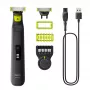 Ξυριστική μηχανή Philips OneBlade Pro 360 QP6542/15 — πρόσωπο και σώμα, Li-Ion, 90 min, 0,4–10 mm, 14 επίπεδα, υγρό και στεγνό