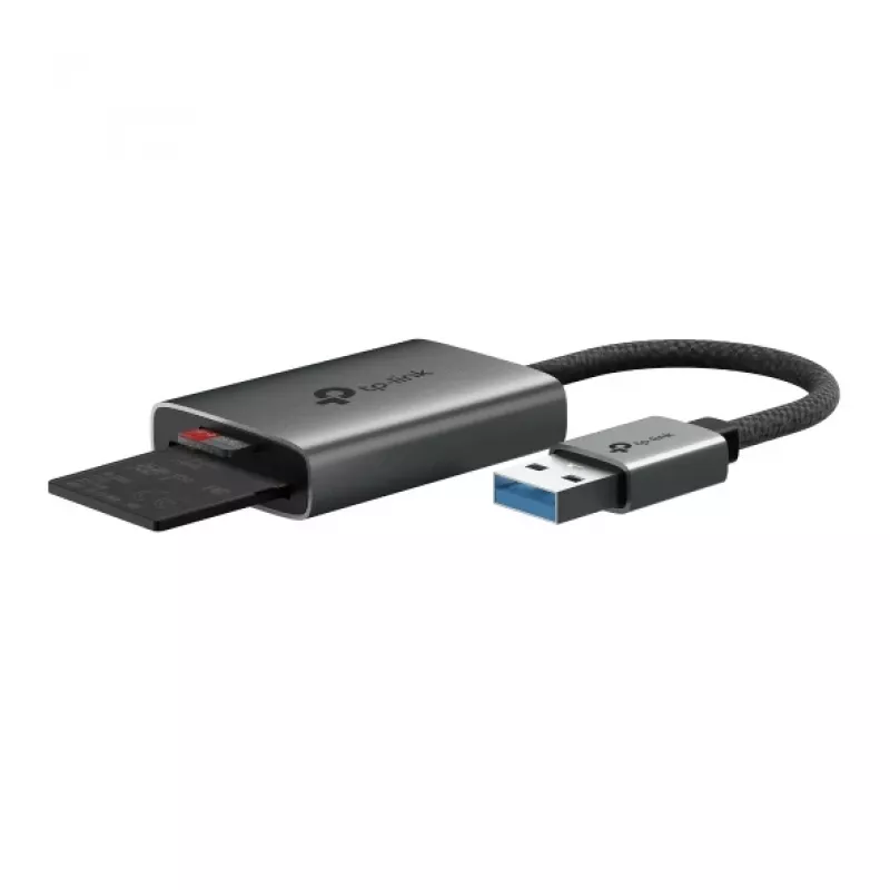 Αναγνώστης καρτών TP-LINK UA430 USB 3.2 Gen 1 Type-C — MicroSD / SD, γκρι