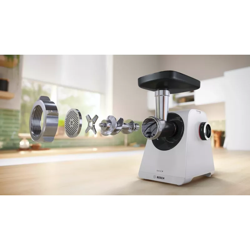 Bosch Serie 4 MultiPower MFWS420W κρεατομηχανή, λευκή