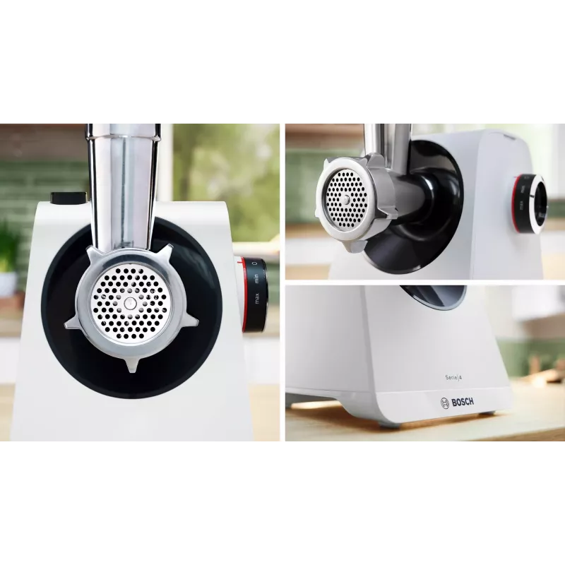 Bosch Serie 4 MultiPower MFWS420W κρεατομηχανή, λευκή