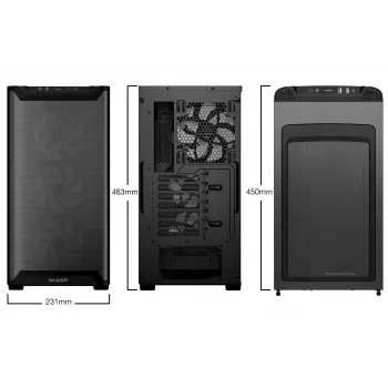 be quiet Pure Base 501 LX μαύρο Midi-Tower