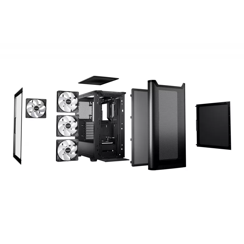 be quiet Pure Base 501 LX μαύρο Midi-Tower