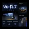 TP-Link BE6500 Εσωτερικό WLAN/Bluetooth 2880 Mbit/s Tri-band Wi-Fi 7