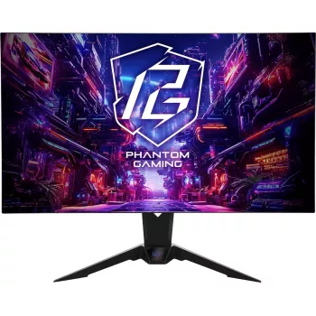 ASROCK Οθόνη gaming - Pgo32ufs - 32in - 3840 x 2160 UHD - Flat 240Hz - μαύρο