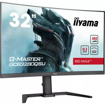 iiyama G-MASTER GCB3280QSU-B2 Οθόνη υπολογιστή 80 cm (31,5 ίντσες) 2560 x 1440 Pixel Dual QHD LED μαύρο