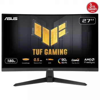 ASUS TUF Gaming VG27WQ3B Οθόνη υπολογιστή 68,6 cm (27 ίντσες) 2560 x 1440 Pixel Quad HD LCD Μαύρο