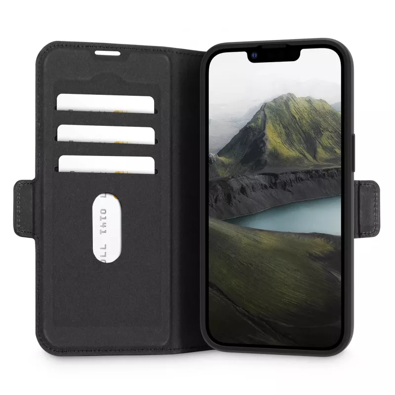 dbramante1928 Oslo Pro OPE4BL006535 θήκη με καπάκι για iPhone 16e / 17e, PU και πλαστικό, μαύρη