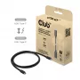 CLUB3D Thunderbolt™ 5 πιστοποιημένο καλώδιο 8K240Hz Δεδομένα 80/120 Gbps EPR 240 Watt M/M 1m / 3,28ft