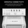CORSAIR Κουτί PC - 5000T Mid-Tower High-Performance - Λευκό