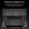 CORSAIR Κουτί PC - Icue Link 5000t Lx RGB Mid-Tower High-Performance