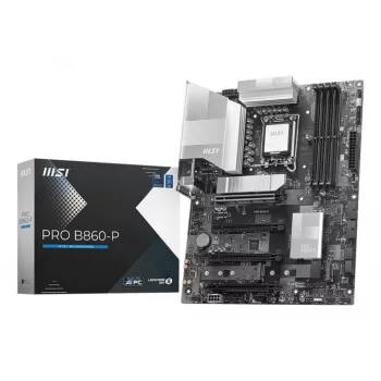 Μητρική MSI PRO B860-P — Intel B860, LGA 1851, ATX, DDR5, 4 DIMM, 3×M.2, 5Gb LAN, HDMI 2.1