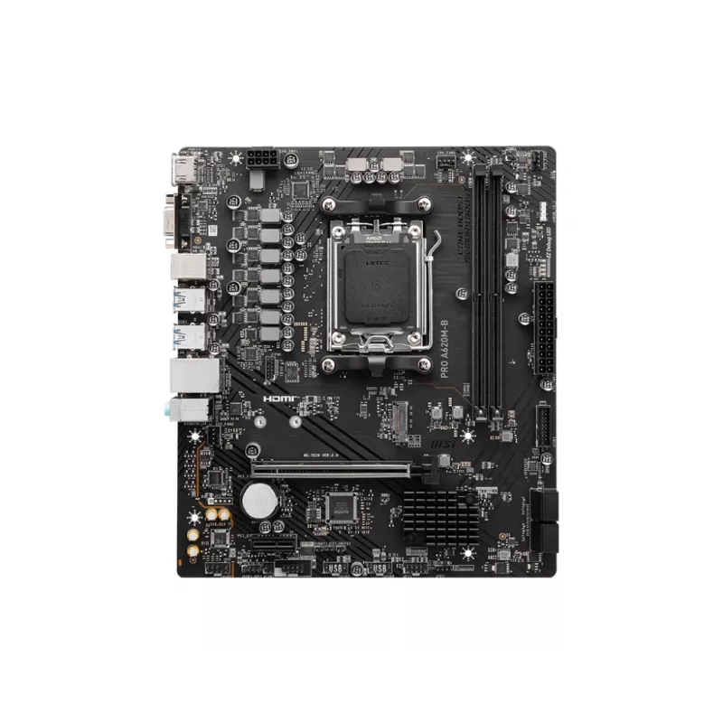 Μητρική MSI PRO A620M-B, AMD A620, Socket AM5, Micro ATX