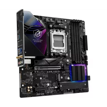 ASRock Μητρική B850M Riptide WiFi AM5 AMD B850 4 X DDR5 1 X HDMI 2.1 Tmds/frl 8g 1 X DisplayPort 1.4 With DSC mATX