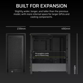 CORSAIR FRAME 4000D Κουτί Midi-Tower Μαύρο