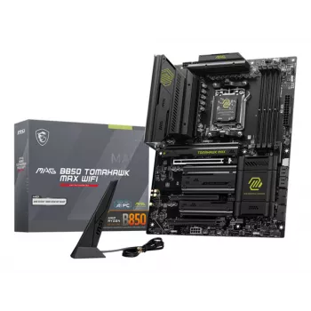 Μητρική MSI MAG B850 TOMAHAWK MAX WIFI — AMD B850, Socket AM5, ATX, DDR5, 4×M.2, Wi‑Fi 7, 5Gb LAN, 7.1 Audio