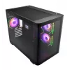 FSP S380-BA θήκη Mini Tower mITX, mATX Μαύρο ARGB