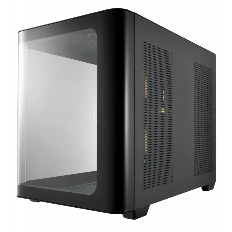 FSP S380-BA θήκη Mini Tower mITX, mATX Μαύρο ARGB