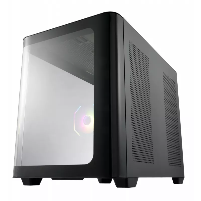 FSP S380-BA θήκη Mini Tower mITX, mATX Μαύρο ARGB
