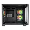 FSP S380-BA θήκη Mini Tower mITX, mATX Μαύρο ARGB