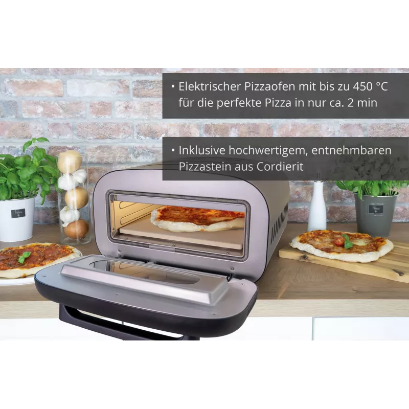 Unold 68805 Φούρνος πίτσας 1 πίτσα 1700 W Μαύρο