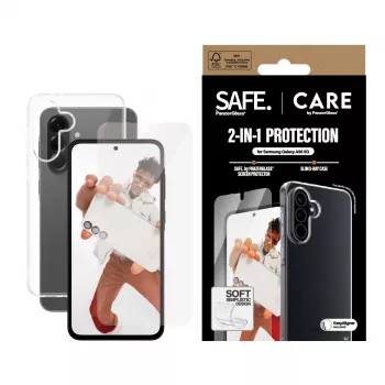 PanzerGlass CARE by Fashion 2-in-1 Πακέτο Samsung Galaxy A56 5G Ανθεκτικό σε γρατσουνιές και κραδασμούς
