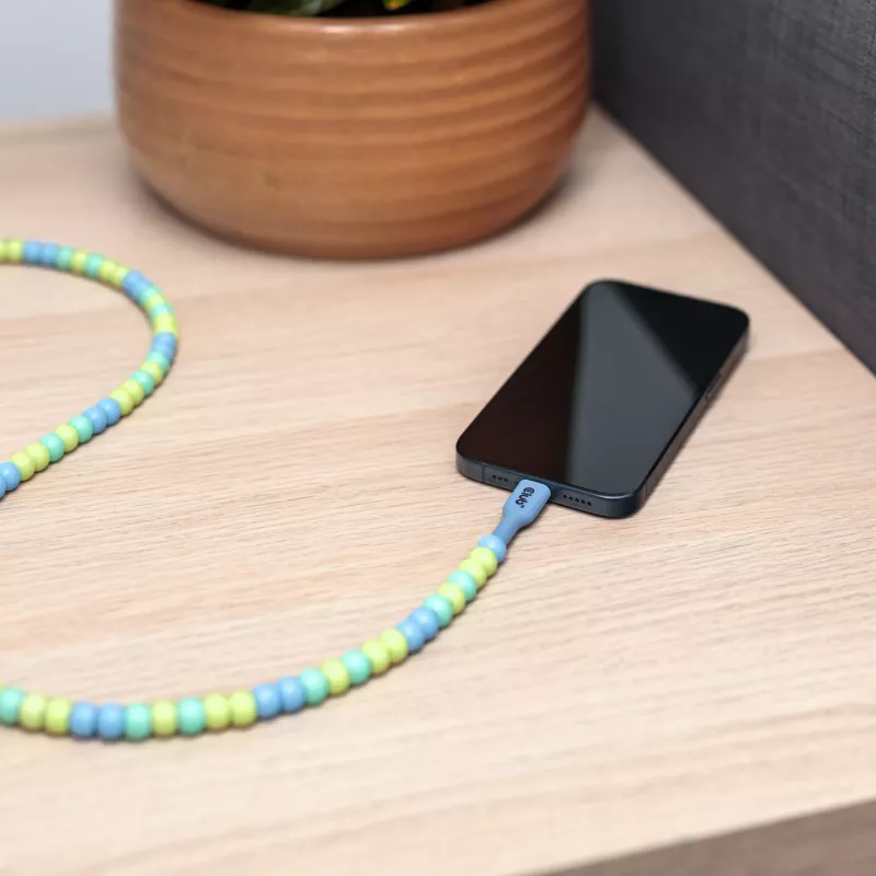 CLUB3D CAC-3011 Καλώδιο USB 2 m USB C Μπλε, Πράσινο