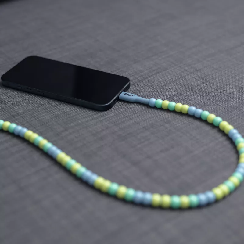CLUB3D CAC-3011 Καλώδιο USB 2 m USB C Μπλε, Πράσινο