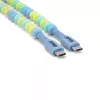 CLUB3D CAC-3011 Καλώδιο USB 2 m USB C Μπλε, Πράσινο