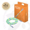 CLUB3D CAC-3011 Καλώδιο USB 2 m USB C Μπλε, Πράσινο