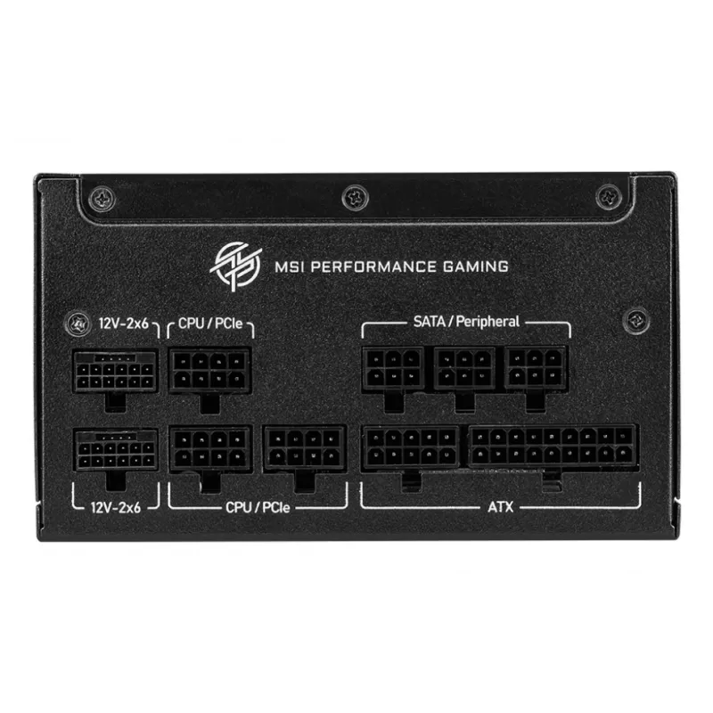 MSI MPG A850GS PCIE5 Τροφοδοτικό 850 W 24-Pin ATX ATX Μαύρο