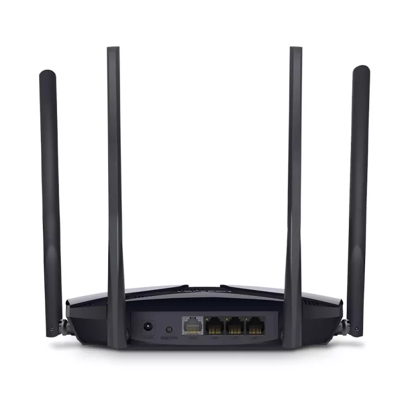 MERCUSYS MR70X Ασύρματος router Gigabit Ethernet Dual-Band (2,4 GHz / 5 GHz) Μαύρο