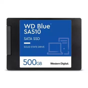 WESTERN DIGITAL SSD - WD Blue SA510 - 500GB - SATA 6Gb/s - 2.5in - 7mm με θήκη