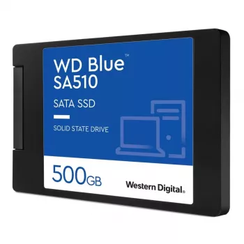 WESTERN DIGITAL SSD - WD Blue SA510 - 500GB - SATA 6Gb/s - 2.5in - 7mm με θήκη