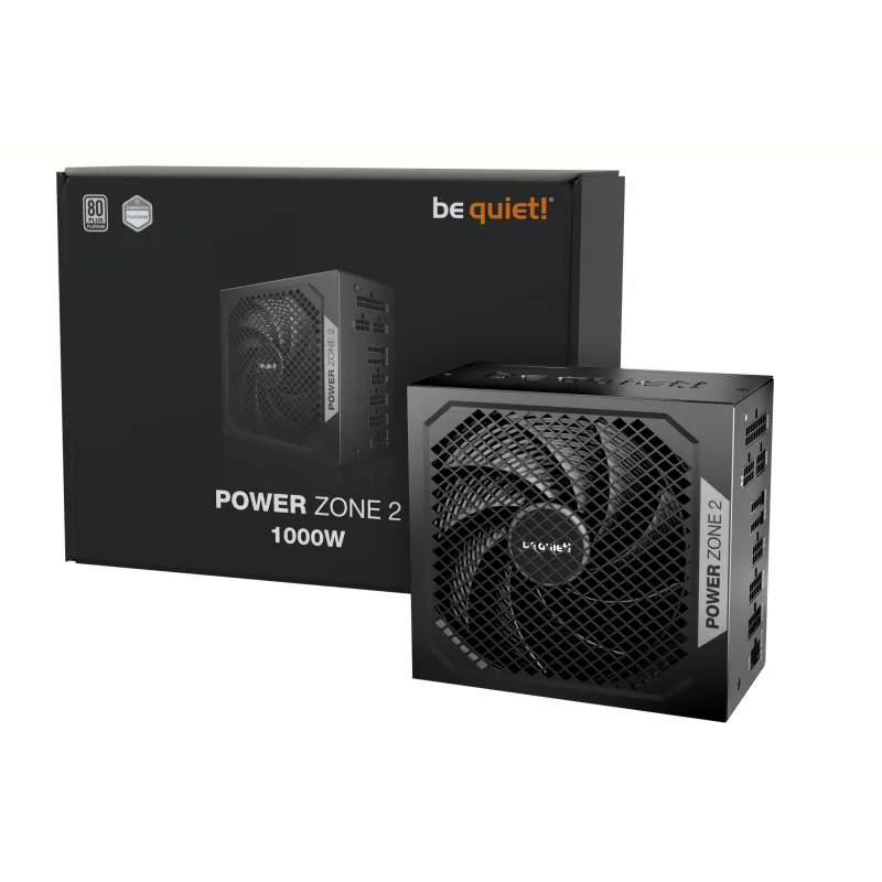 be quiet POWER ZONE 2 1000W Τροφοδοτικό 20+4 pin ATX ATX μαύρο
