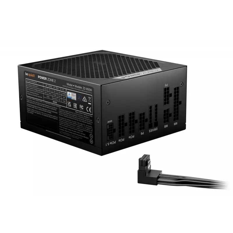 be quiet! POWER ZONE 2 850W Τροφοδοτικό 20+4 pin ATX ATX Μαύρο
