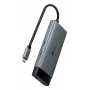 TP-Link UH5020C hub USB-C 5 θυρών, HDMI 4K@60Hz, 100 W Power Delivery, 1x USB-C, 2x USB-A, 5 Gbps, αλουμίνιο, γκρι