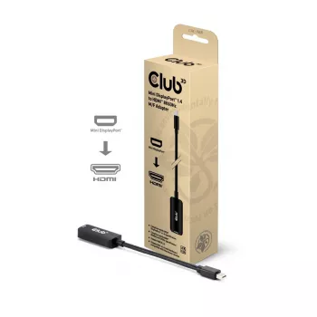 Adapter club 3d Mini DisplayPort 1.4 σε HDMI 8K60Hz M/F, Βύσμα Mini DisplayPort αρσενικό