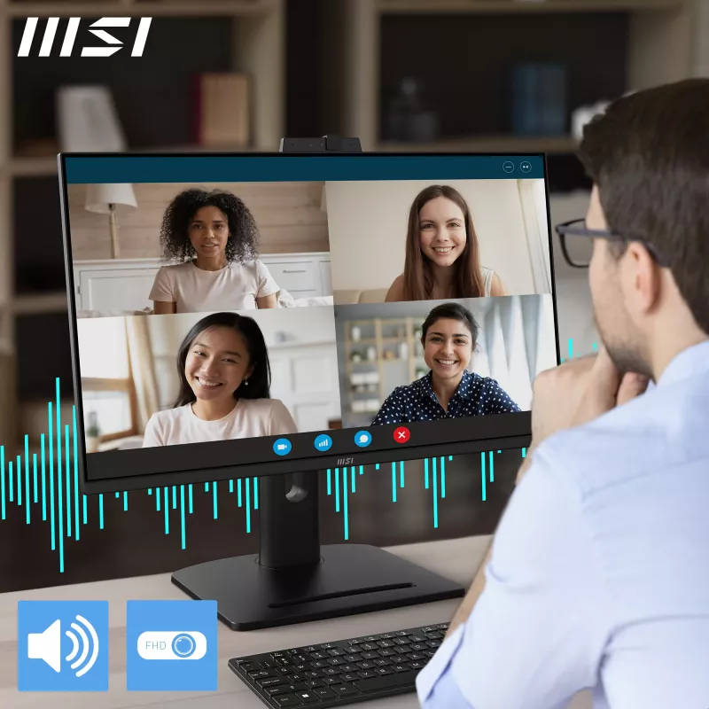 Οθόνη MSI Pro MP275QPDG 27 ίντσες IPS LCD QHD 2560x1440