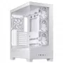 Κουτί PC ASUS A31 Plus TG ARGB WHITE Midi Tower — ATX, Tempered Glass, ARGB, 3x120mm + 1x120mm Ανεμιστήρες, GPU 38 cm, Ψύκτρα CPU 165 mm